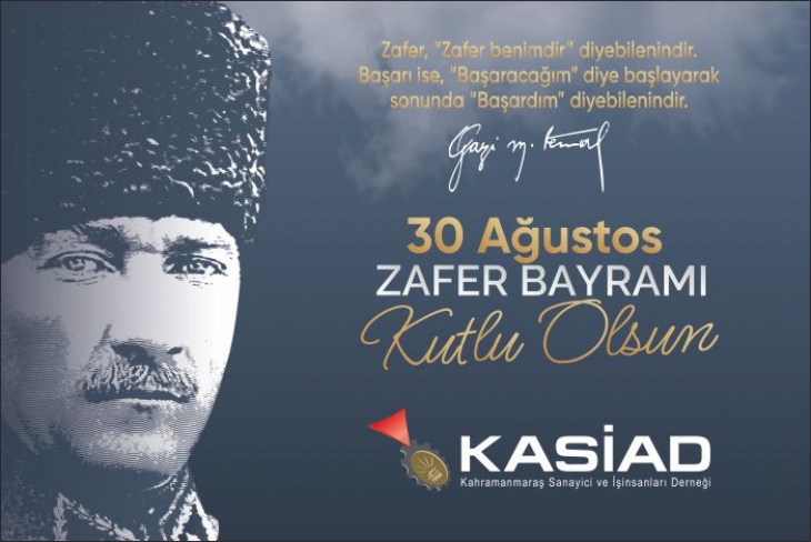 30 AĞUSTOS ZAFER BAYRAMI KUTLU OLSUN!