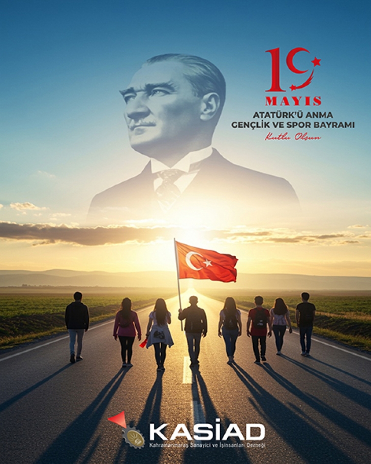 19 Mayıs Atatürk'ü Anma Gençlik ve Spor Bayramı Kutlu Olsun